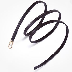 Damier Ebene Vachetta Leather replacement Strap